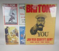 Two reproduction wartime posters, 50 x 70cm