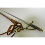 A George V Field Officer's sword of the Royal Scots by Wm. Anderson & Sons Ltd, Military Outfitters,