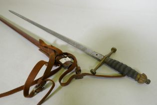 A George V Field Officer's sword of the Royal Scots by Wm. Anderson & Sons Ltd, Military Outfitters,