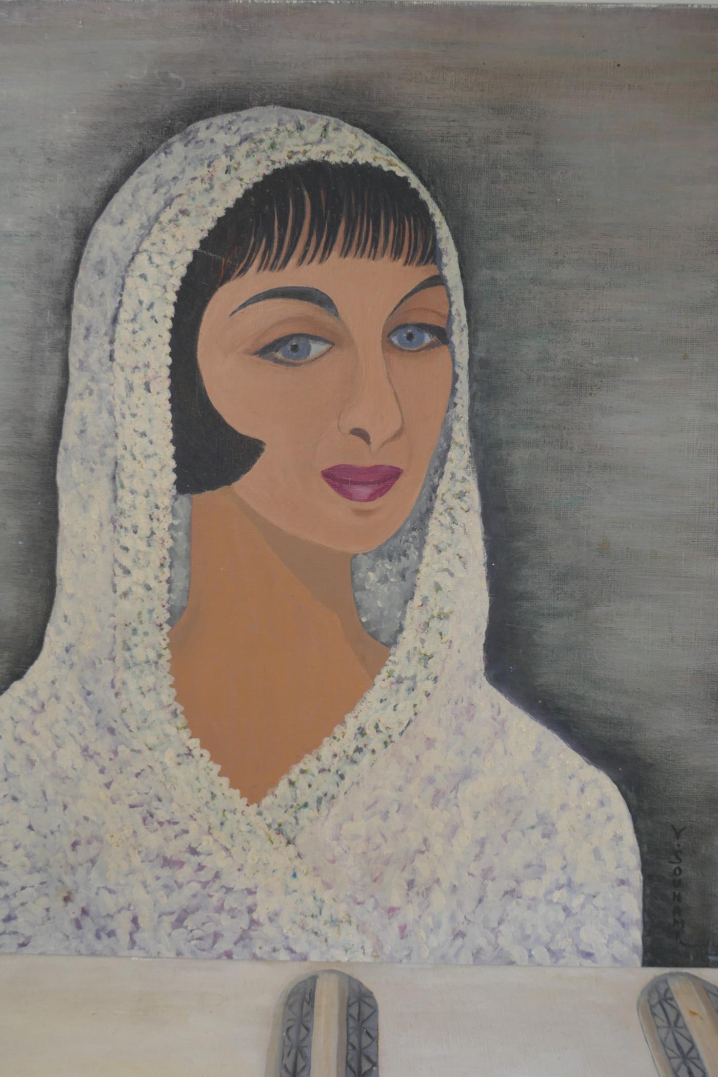 Violet Souhami, a quantity of naive artworks, oils on canvas and oils on board, largest 46 x 55cm - Image 4 of 7