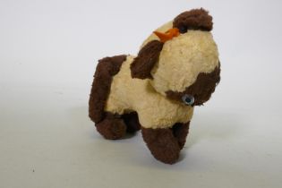 A Merrythought plush brown point Siamese cat, 15cm high