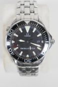 An Omega limited edition stainless steel 'America's Cup' Seamaster wrist watch, No.1009/9999,