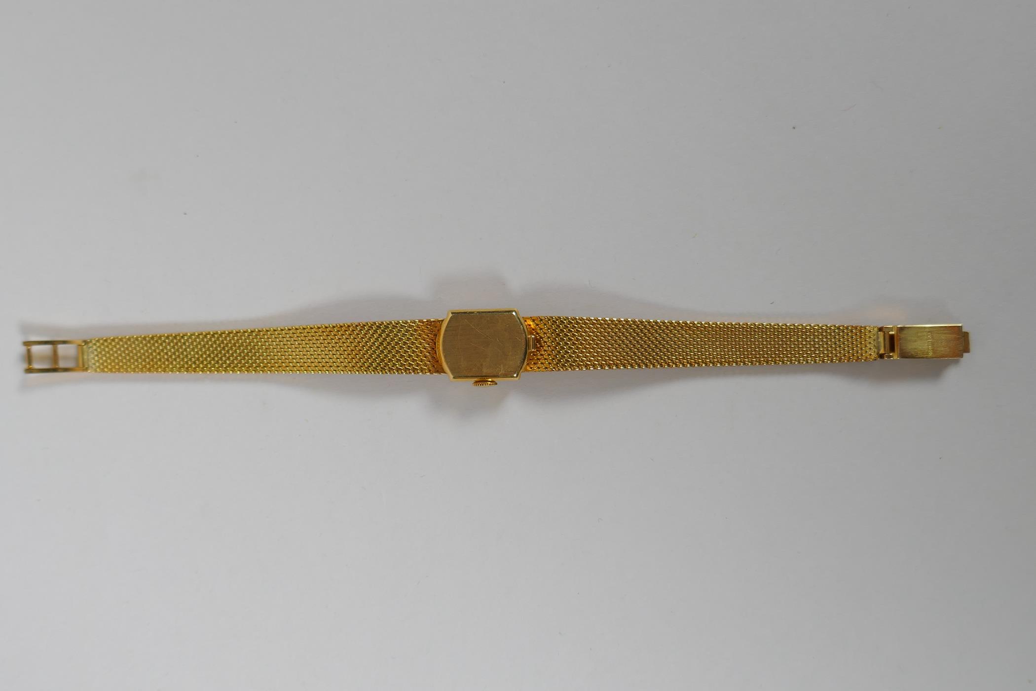 An International Watch Co 18ct gold lady's cocktail watch, 33.3g gross - Image 4 of 6