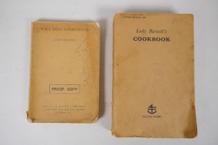 Will you surrender? by Joyce Dingwell, proof copy, published by Mills & Boon Ltd, 1957, together