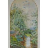 Arthur Willet, RA, (British, 1868-1851), Offam Bridge, watercolour, and Les Parson, (British, b.