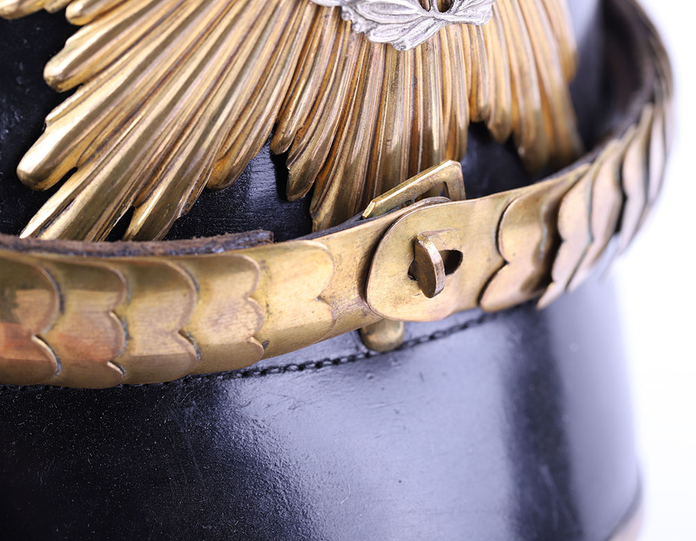 Imperial German Saxon Officers Parade Helmet - Image 14 of 20