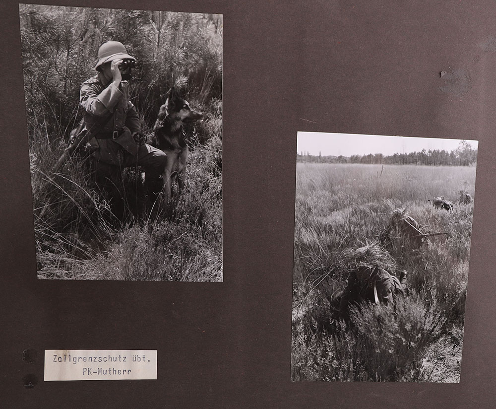 Large Format Original Photographs of the Waffen-SS and German Army from Official War Photographer - Image 5 of 17