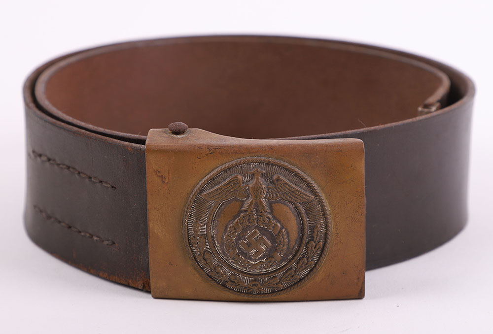 Third Reich SA (Sturmabteilung) Belt and Buckle - Image 2 of 6