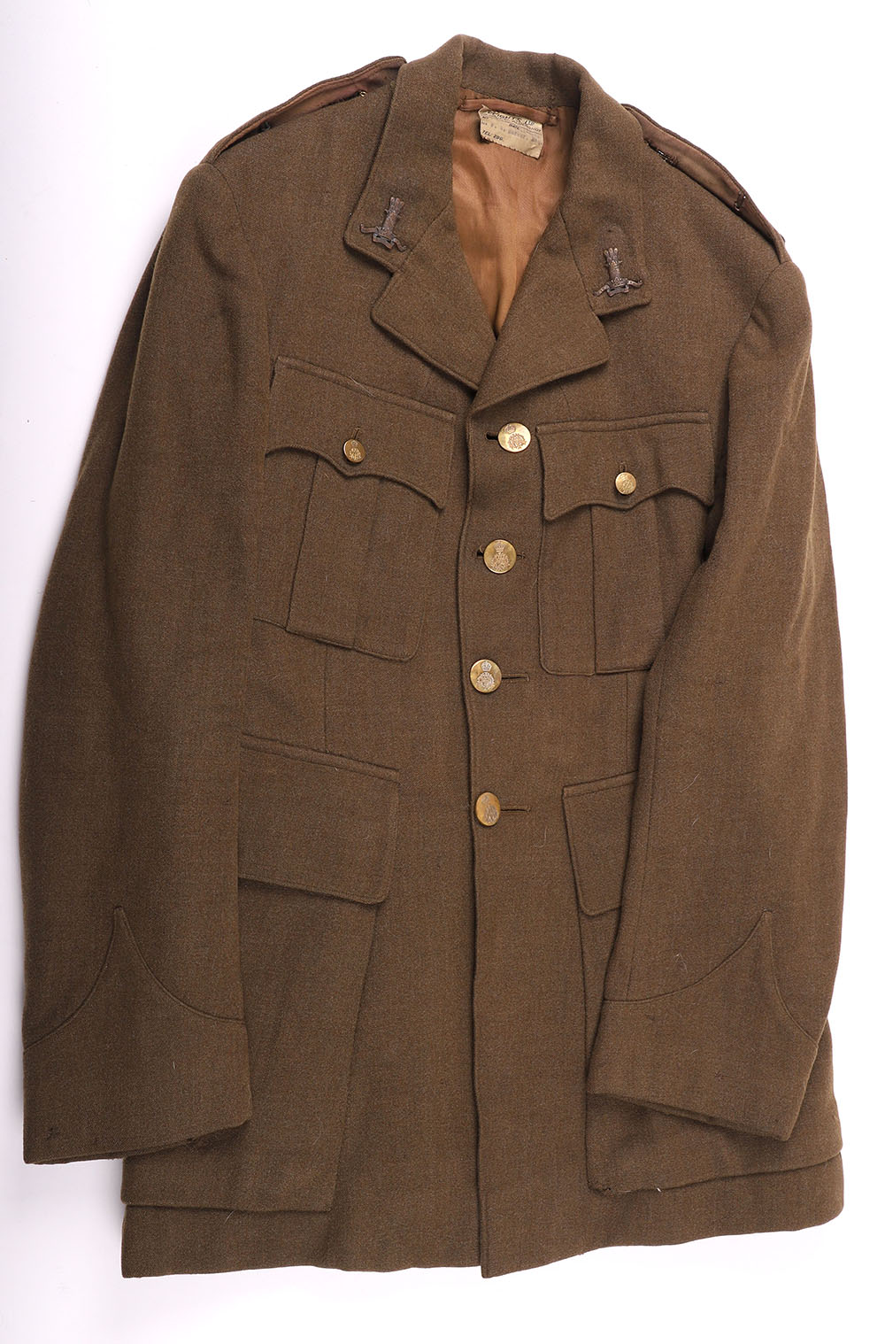 WW2 British Officers Service Dress Tunic of the 11th (Prince Alberts Own) Hussars