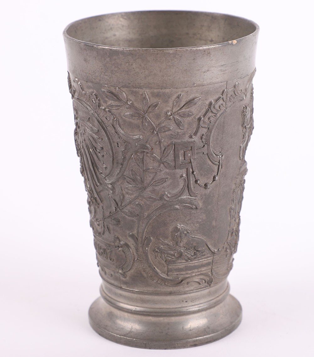 Pewter Beaker to Commemorate the Centenary of the Prussian Kaiser 1797-1897 - Image 4 of 6