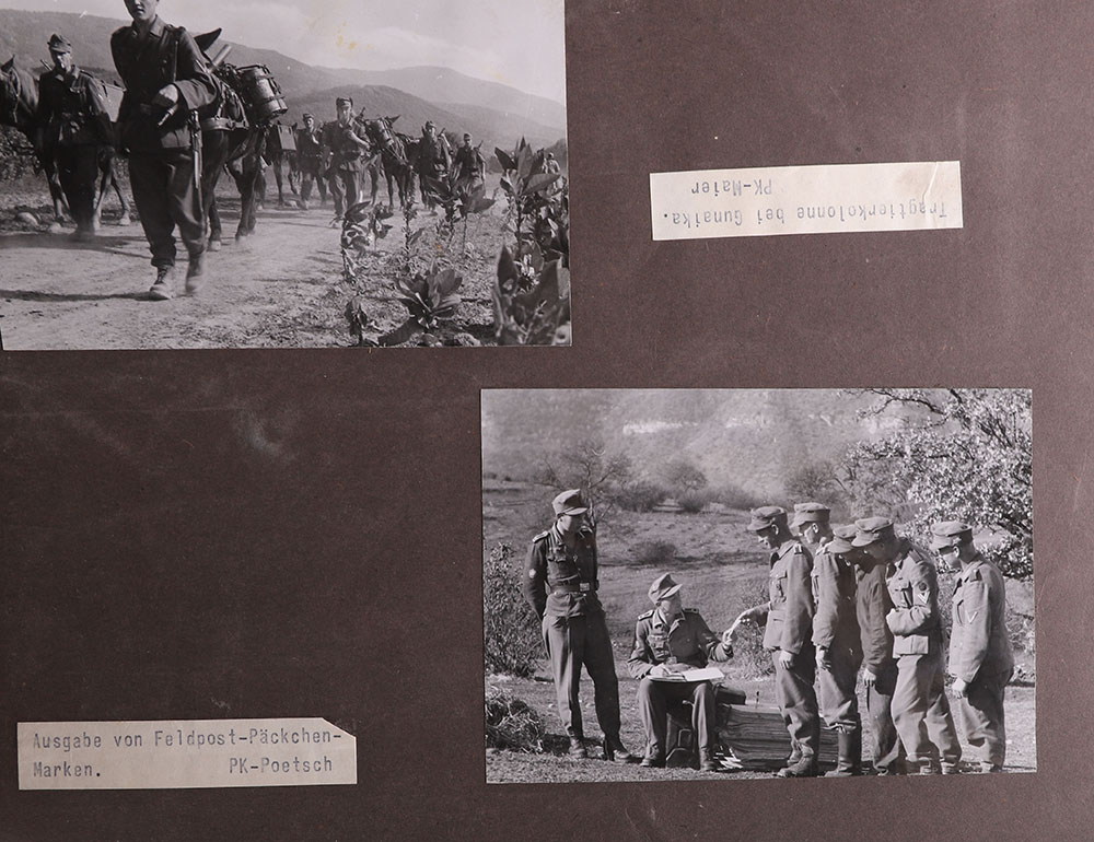 Large Format Original Photographs of the Waffen-SS and German Army from Official War Photographer - Image 14 of 17