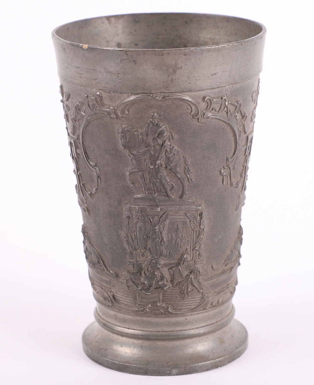 Pewter Beaker to Commemorate the Centenary of the Prussian Kaiser 1797-1897 - Image 3 of 6