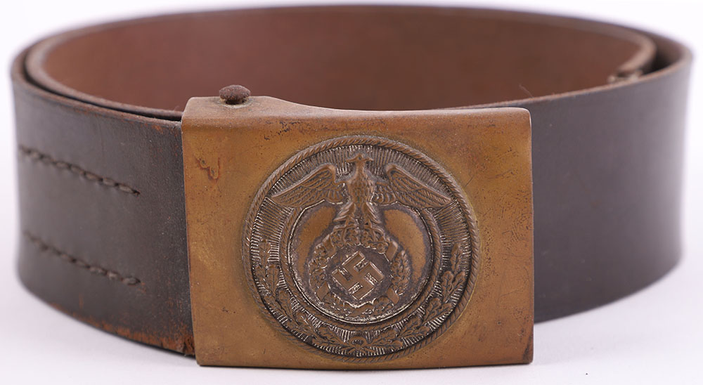 Third Reich SA (Sturmabteilung) Belt and Buckle - Image 3 of 6