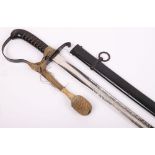 Bavarian Model 1855 Infantry Officers Sword