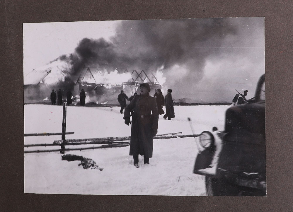 Large Format Original Photographs of the Waffen-SS and German Army from Official War Photographer - Image 3 of 17