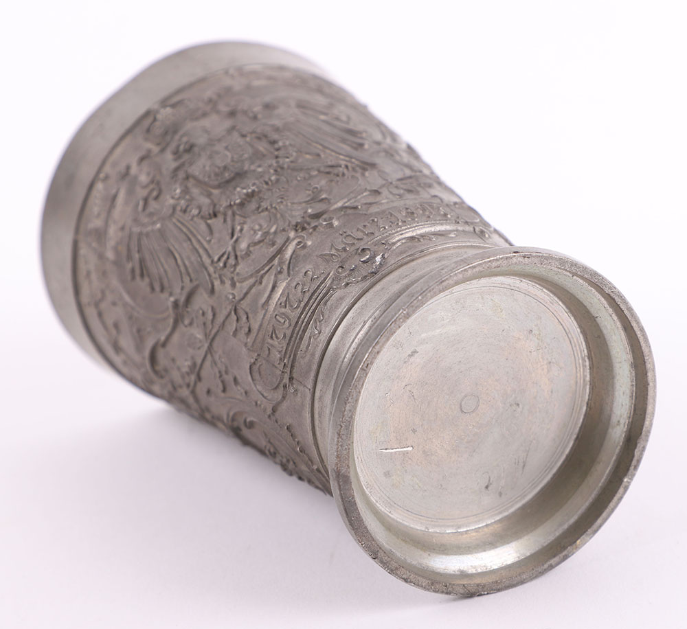 Pewter Beaker to Commemorate the Centenary of the Prussian Kaiser 1797-1897 - Image 6 of 6