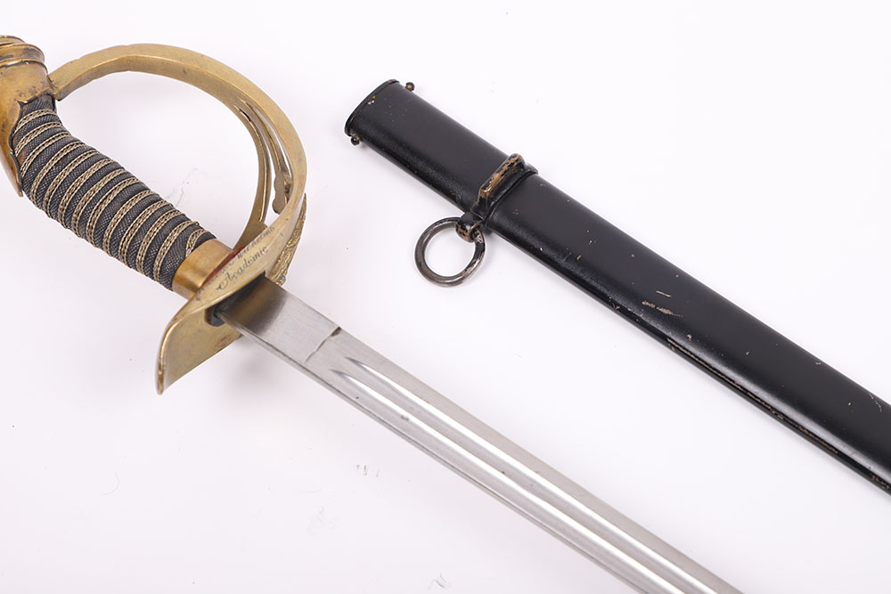 Imperial German Model 1889 Officers Sword from the Kaiser Wilhelm Academie (Academy) - Image 11 of 15
