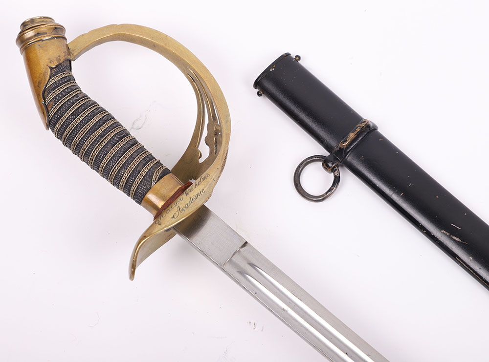 Imperial German Model 1889 Officers Sword from the Kaiser Wilhelm Academie (Academy) - Image 8 of 15