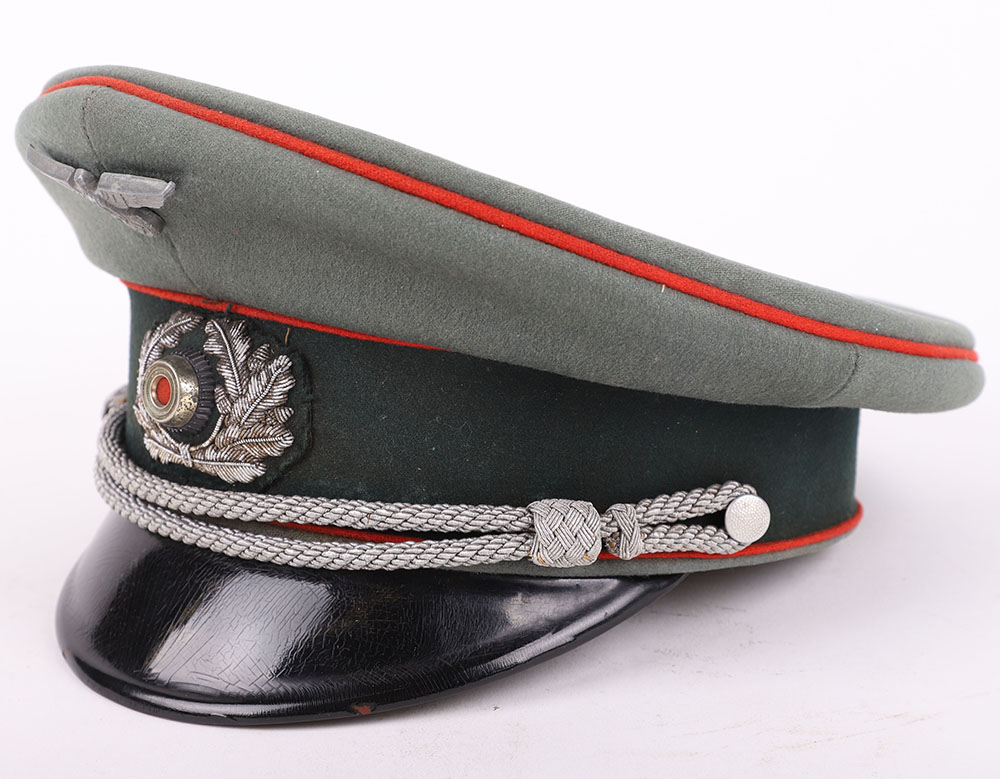 WW2 German Artillery Regiment Nr 23 Oberstleutnant Officers Tunic and Peaked Cap - Image 22 of 27