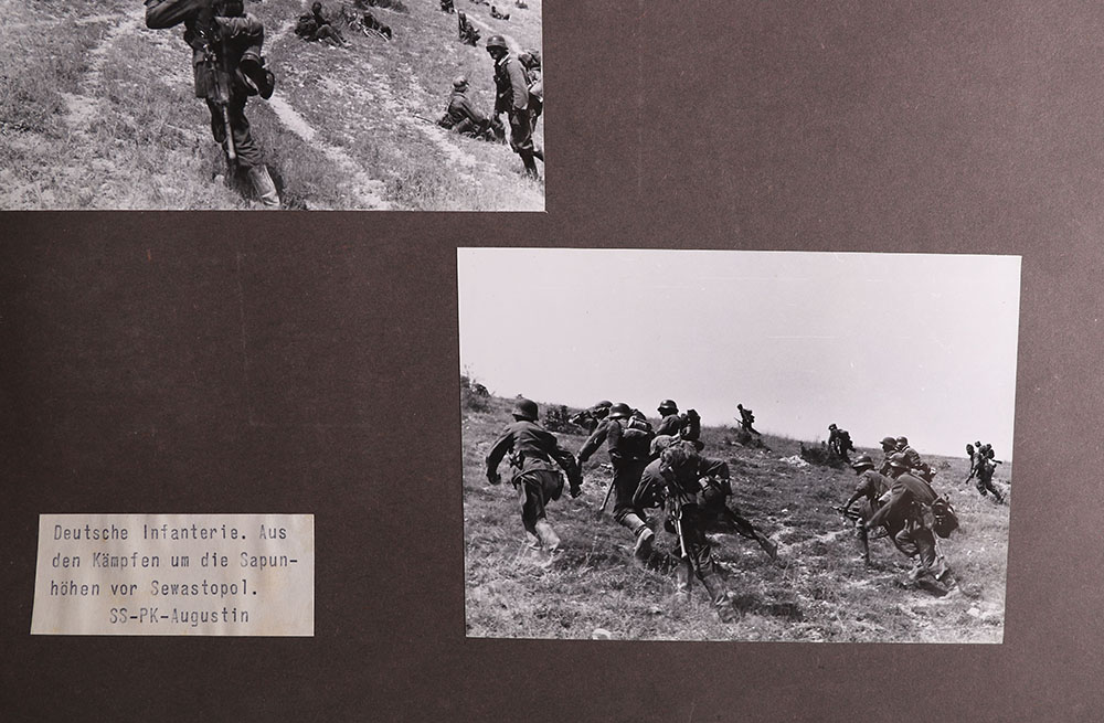 Large Format Original Photographs of the Waffen-SS and German Army from Official War Photographer - Image 17 of 17