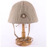 WW2 Japanese Army Type 90 Steel Combat Helmet with Original Helmet Cover