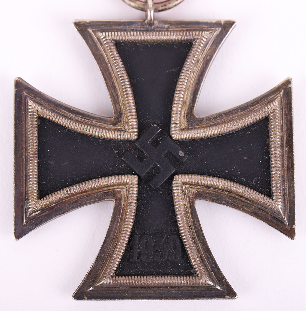WW2 German 1939 Iron Cross 2nd Class by Jakob Bengel, Idar / Oberdonau - Image 3 of 8