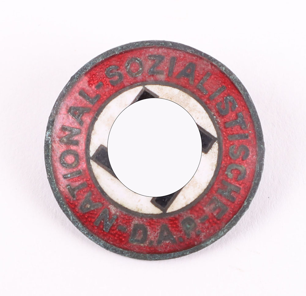 Third Reich NSDAP Enamel Party Badge