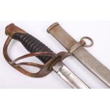 American Civil War Cavalry Sword by Emerson & Silver, Trenton New Jersey