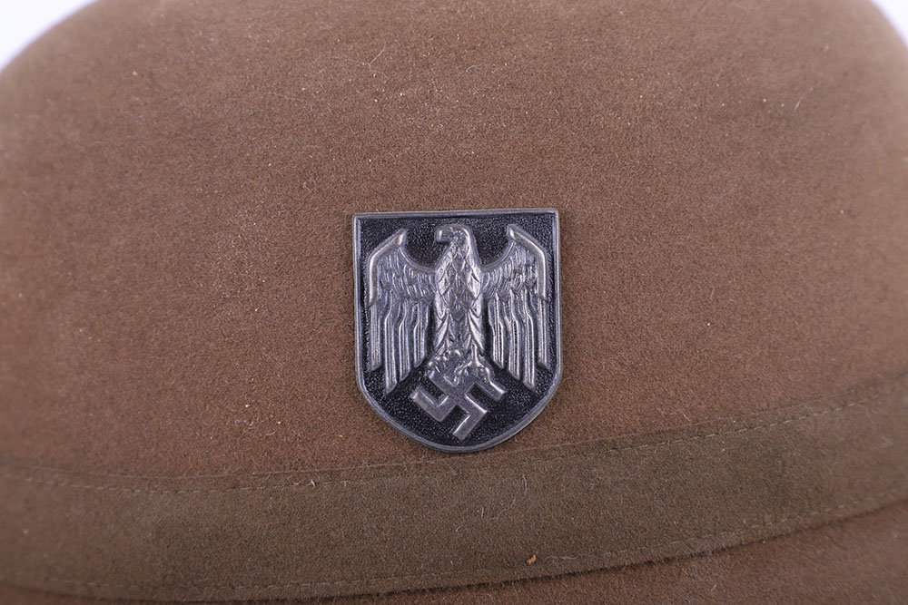 WW2 German Afrikakorps 2nd Pattern Pith (Sun) Helmet - Image 9 of 14