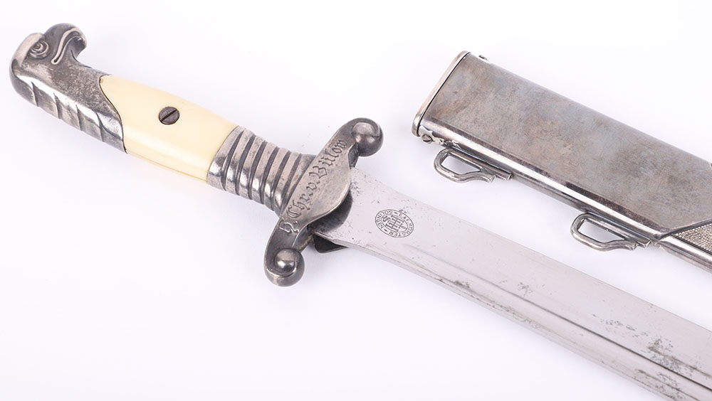 Named Third Reich RAD (Labour Service) Officers Dress Dagger by E & F Horster, Solingen