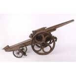 Impressive Scratch Built Model of a French Military Cannon