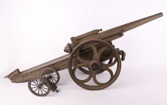 Impressive Scratch Built Model of a French Military Cannon