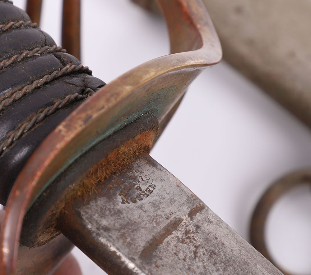 American Civil War Cavalry Sword by Emerson & Silver, Trenton New Jersey - Image 12 of 13