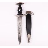 Third Reich SS Enlisted Mans Dress Dagger by WKC