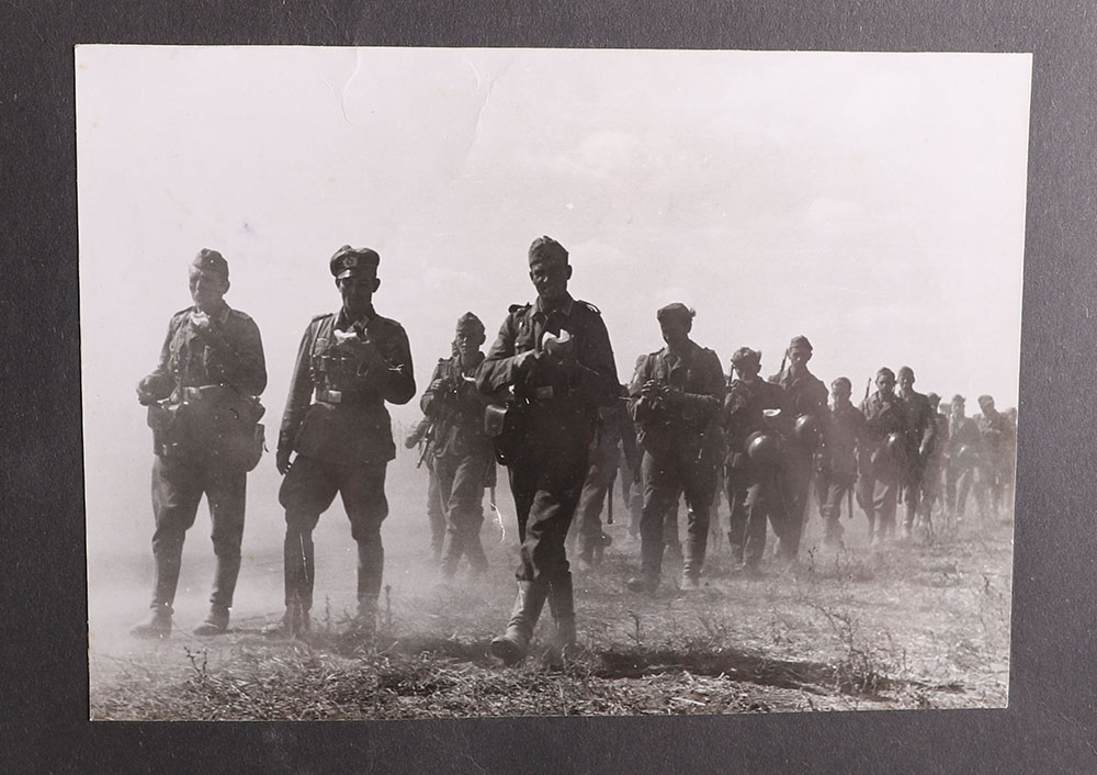 Large Format Original Photographs of the Waffen-SS and German Army from Official War Photographer - Image 11 of 17