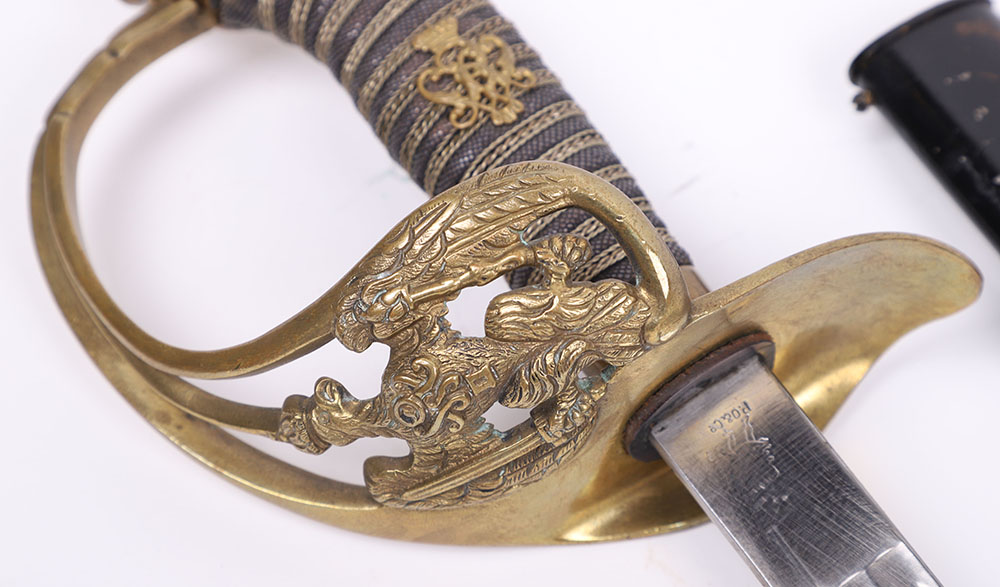 Imperial German Model 1889 Officers Sword from the Kaiser Wilhelm Academie (Academy) - Image 5 of 15