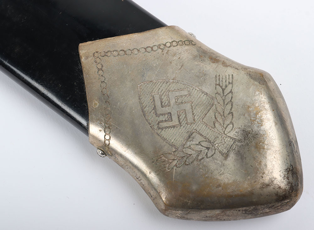 Rare Third Reich RAD (Reichsarbeitsdienst) Dress Dagger for Occupied Czechoslovakia by Alcoso, Solin - Image 4 of 11