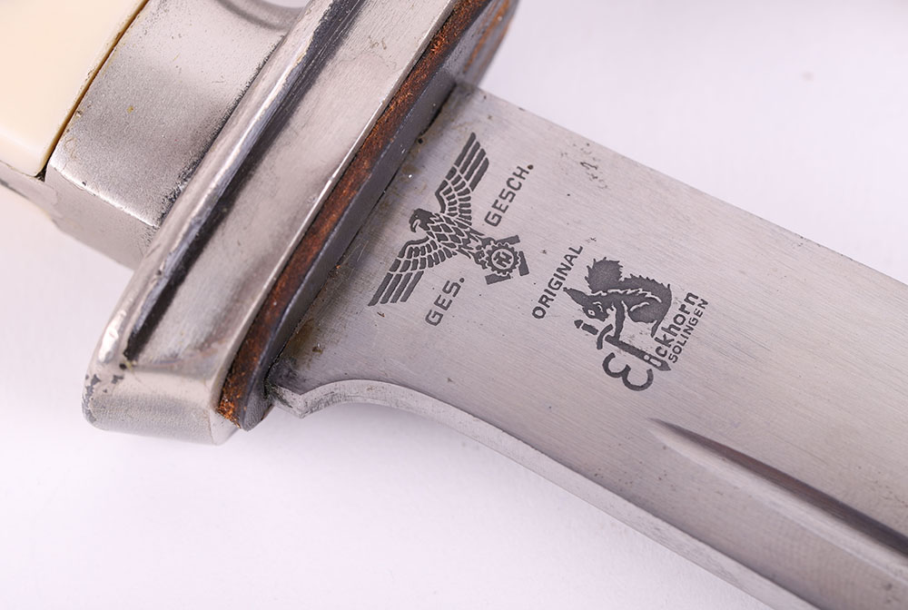 Third Reich TENO (Technische Nothilfe) Enlisted Mans Hewer Dagger by Carl Eickhorn, Solingen - Image 12 of 22