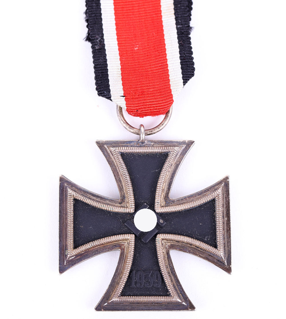 WW2 German 1939 Iron Cross 2nd Class by Jakob Bengel, Idar / Oberdonau