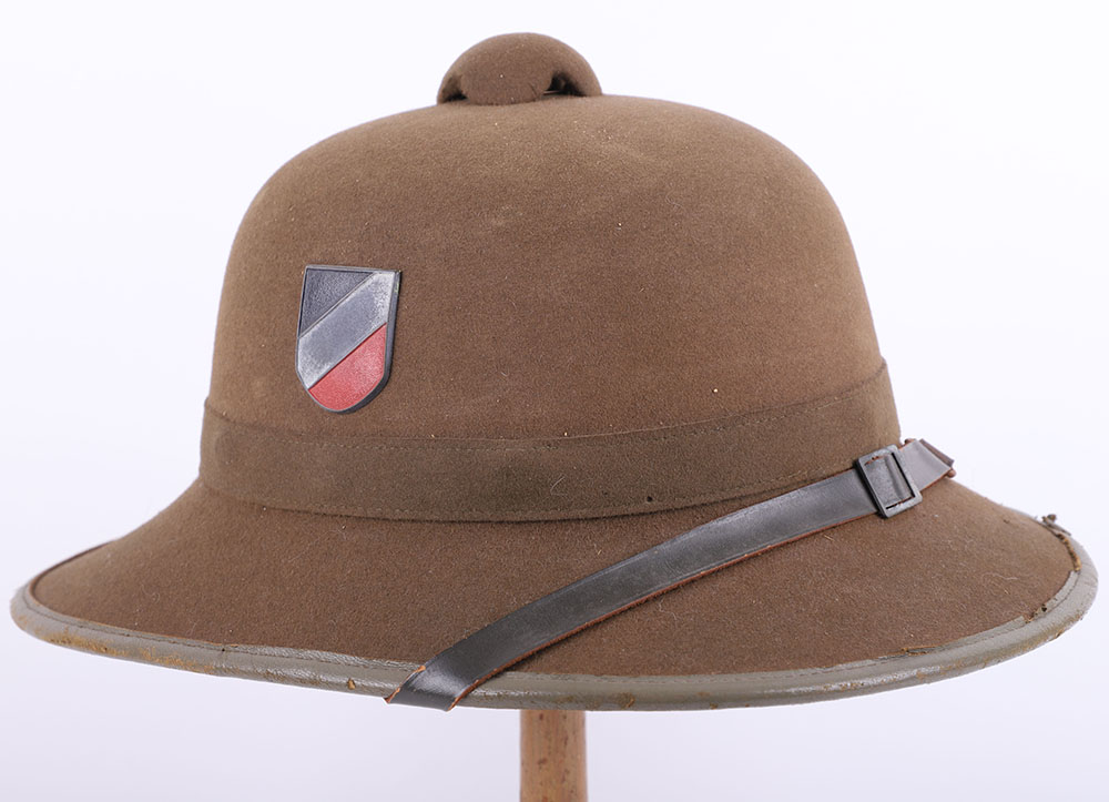 WW2 German Afrikakorps 2nd Pattern Pith (Sun) Helmet