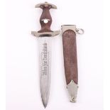 Third Reich SA (Sturmabteilung) Dress Dagger by Ernst Pack & Sohn