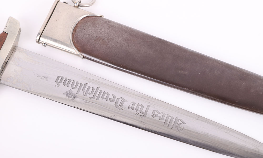 Third Reich Ground Rohm Inscription SA (Sturmabteilung) Dress Dagger by Carl Eickhorn - Image 6 of 17