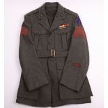 WW2 USMC 1st Marine Division Tunic