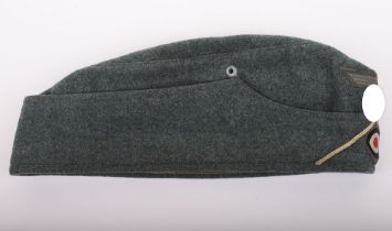GERMAN WWII ARMY EM-NCO M-42 OVERSEAS CAP,