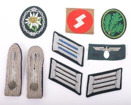 GERMAN WWII MISC. CLOTH LOT