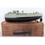 Sutcliffe Tinplate Boat Grenville Model Destroyer