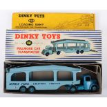 Dinky Toys 982 Bedford Pullmore Car Transporter with 994 detachable loading ramp