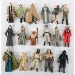 Seventeen Vintage Loose Second/Third Wave Star Wars Action Figures