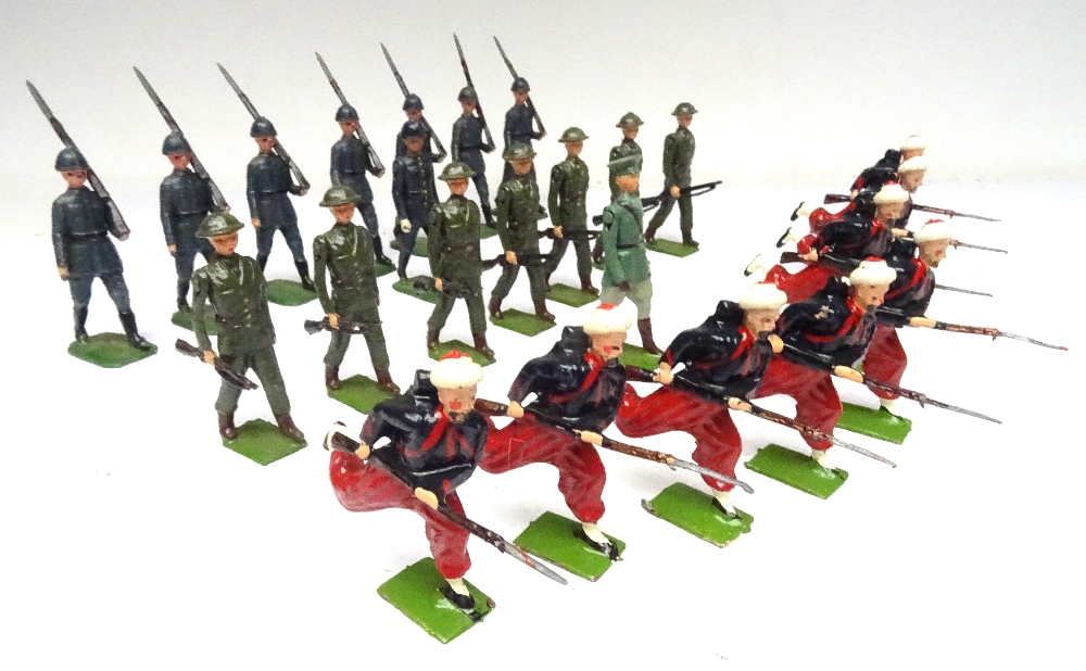 Britains Foreign Troops, sets 142, French Zouaves - Image 3 of 6