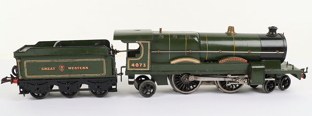 Hornby Series 0 gauge 20 volt electric No.3 Caerphilly Castle locomotive and tender - Image 4 of 5